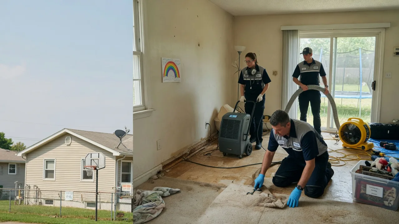 Emergency Water Extraction in Middletown, OH near me