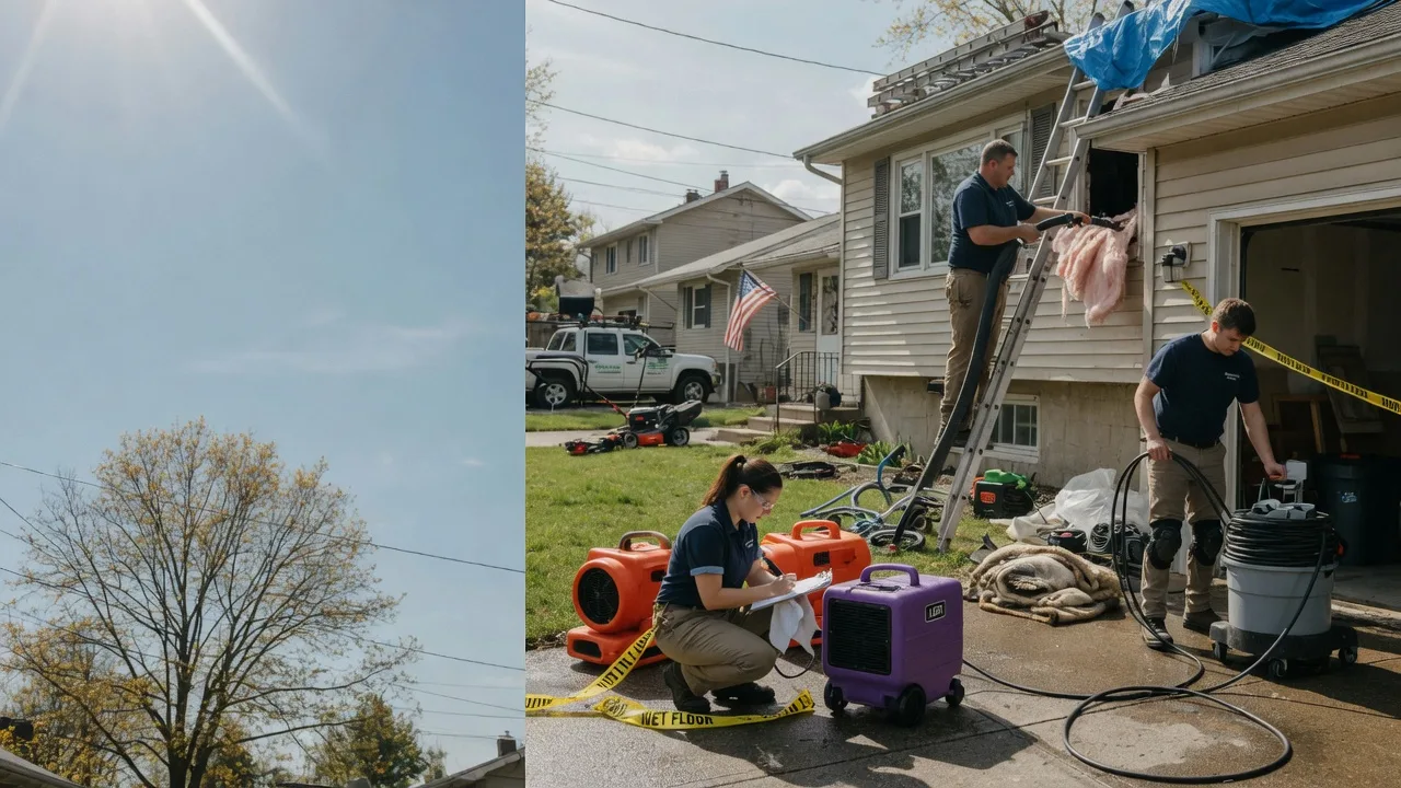 Emergency Water Removal in Middletown, OH near me